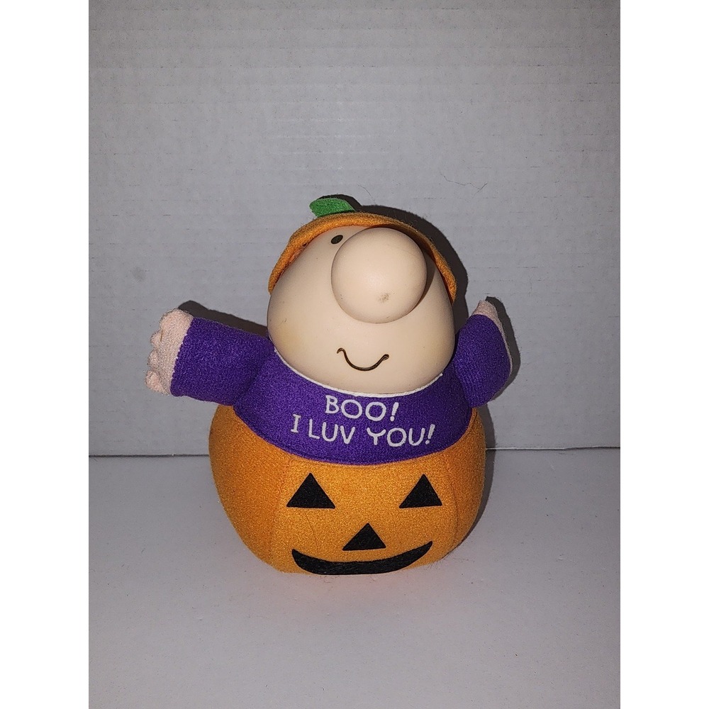 Halloween 1989 Ziggy in a Jack‎ o Lantern Pumpkin Plush